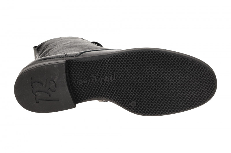 Paul Green Stiefelette schwarz Lack 8066