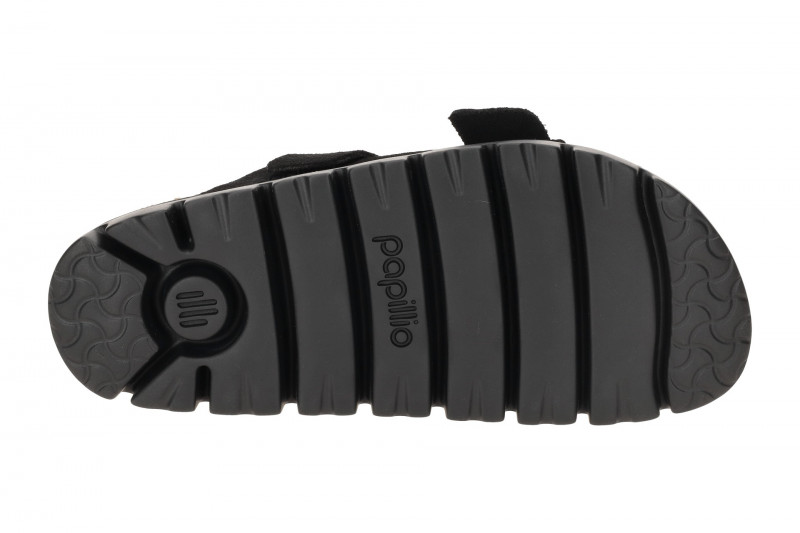 Birkenstock Arizona Papillio Chunky Pantolette schwarz SCHMAL 1028403