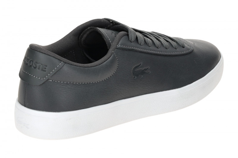 Lacoste Baseshot Evo Sneakers grau Leder Schuhe 0065