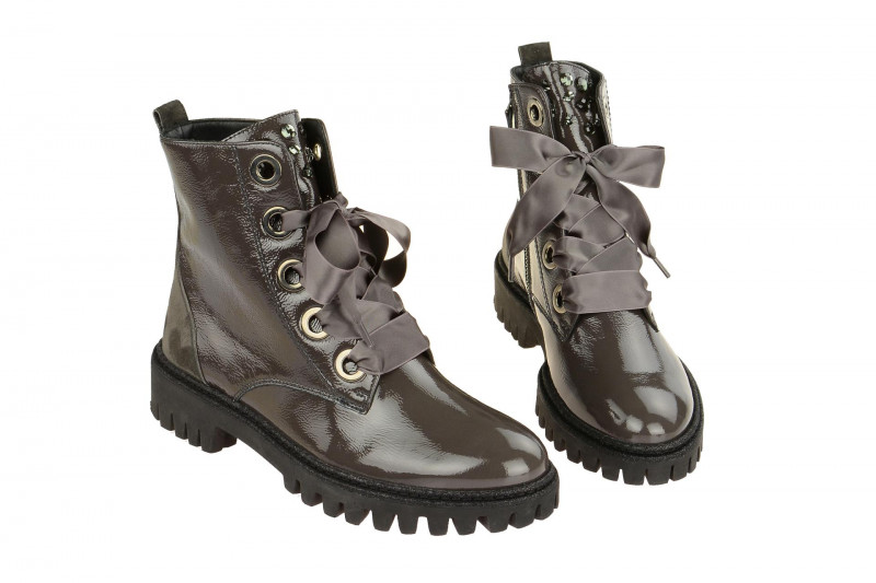 Paul Green 9223 Stiefel grau Lack