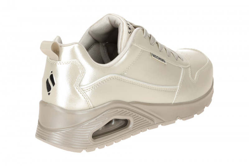 Skechers Uno Schuhe Sneakers beige metallic 177104