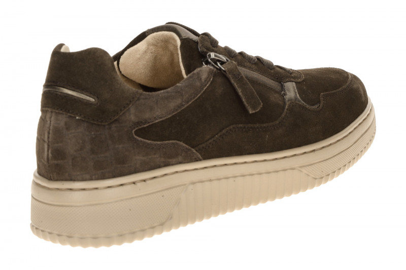 Gabor Comfort Sneakers braun Kroko K-Weite 6016.01