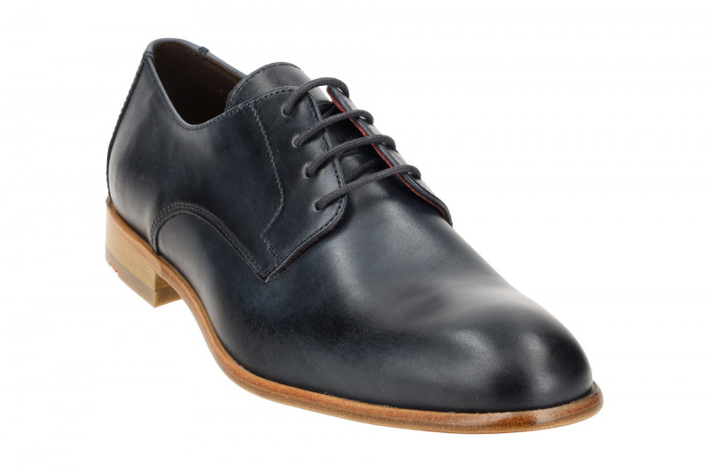 Lloyd Suffolk Business Schuhe blau Ledersohle 14-154-08