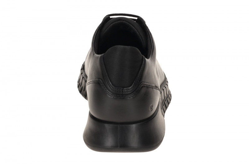 Ecco Gruuv Schuhe schwarz Derby Schnürer 512314
