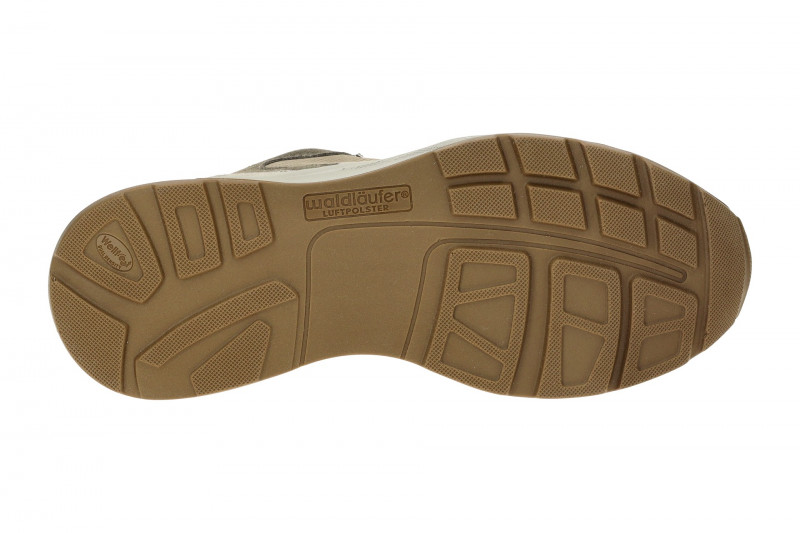 Waldläufer Tom Schuhe grau H-Weite perforiert 713003