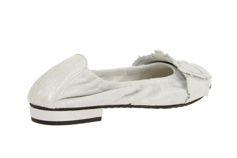 K&S Malu Ballerina weiß washed 10770