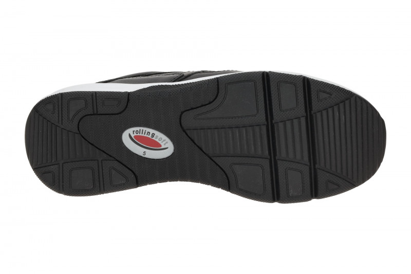 Gabor RollingSoft Schuhe schwarz Glattleder 66.896.67