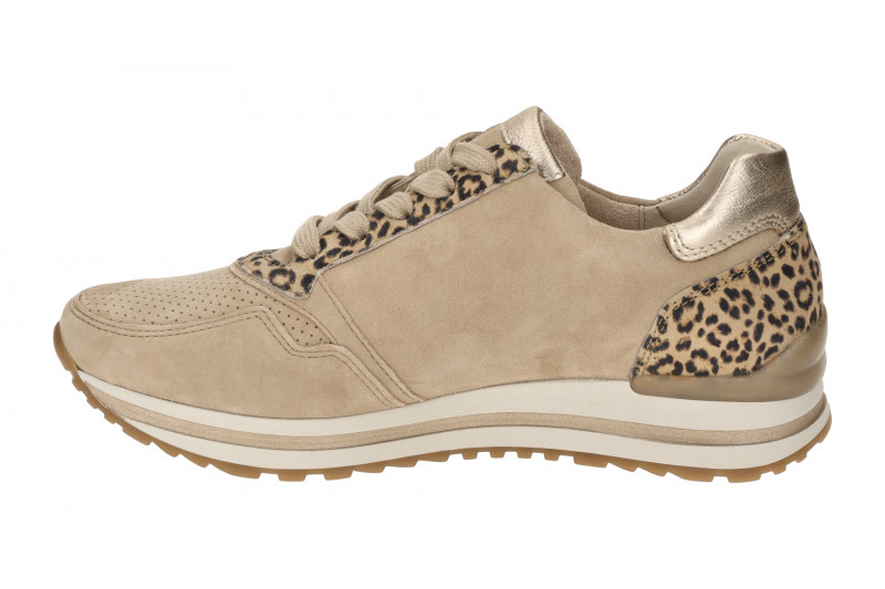 Gabor comfort Sneaker Schuhe beige caramel H-Weite Leo 66.528.34