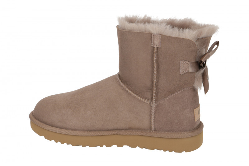 UGG Mini Bailey Bow 2 Stiefel braun caribou 1016501