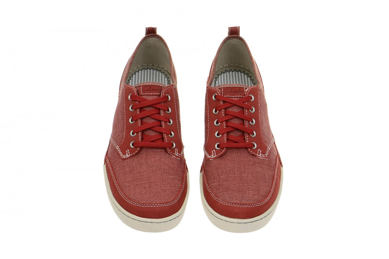 Clarks Slaten Edge Schuhe rot 26106118 7