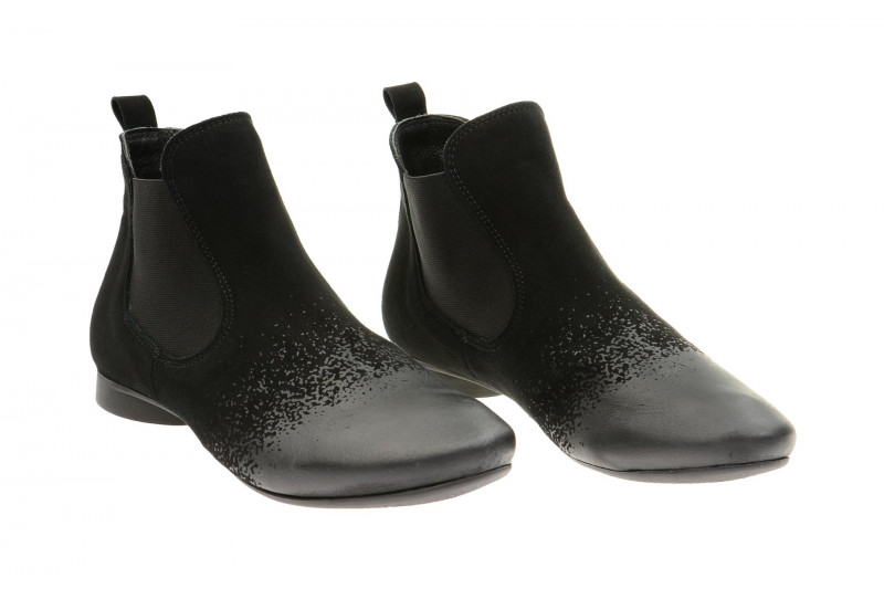 Think Guad Stiefelette schwarz Leder Mix 5-85296-09
