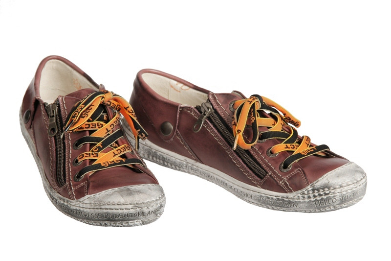 Eject Dass Schuhe in bordo rot E-13001-V2