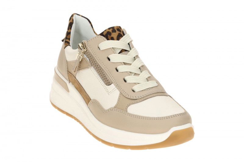 ARA Garda Schuhe beige weiß Leo H-Weite 12-57702