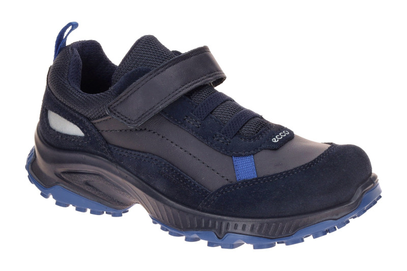 Ecco Receptor Kinder Schuhe dunkelblau Waterproof 724792