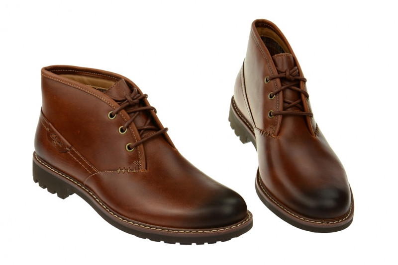 Clarks Montacute Duke Stiefelette braun