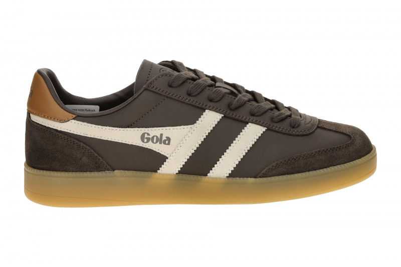 Gola Viper Schuhe Sneakers braun weiß Herren CMB744