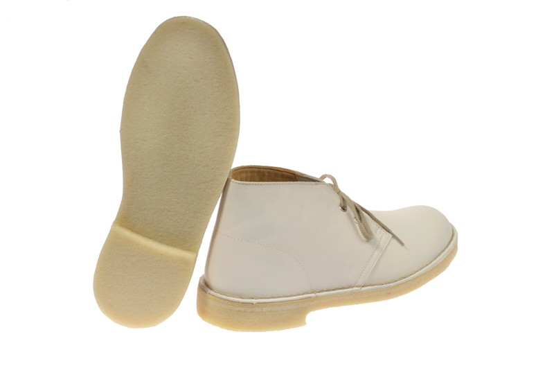 Clarks Desert Boots Schuhe in weiß 20324904