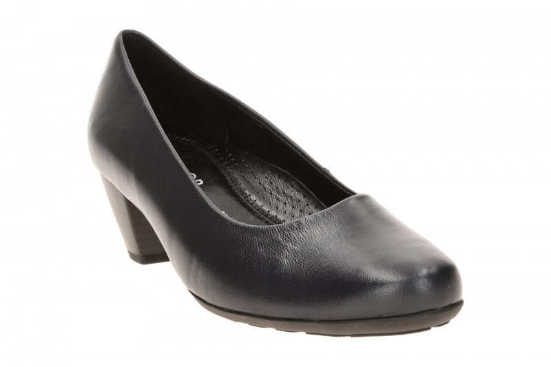 Gabor Pumps dunkelblau Nappa Glattleder 3027