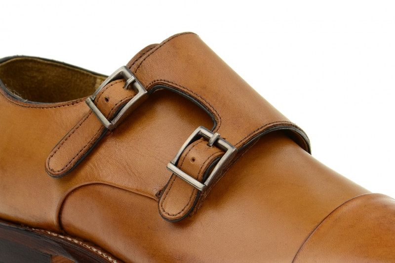 Gordon & Bros Schuhe braun tan Double-Monk Lucquin 4924