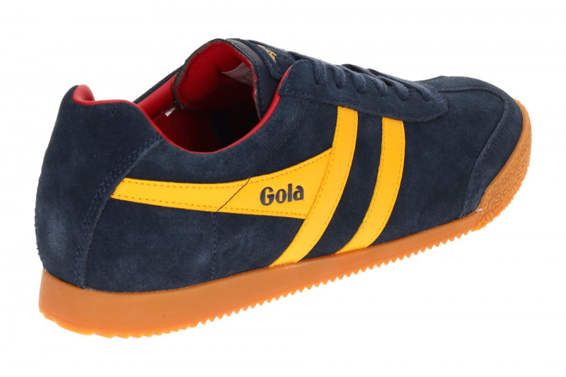 Gola Harrier Sneakers Schuhe blau gelb Herren CMA192