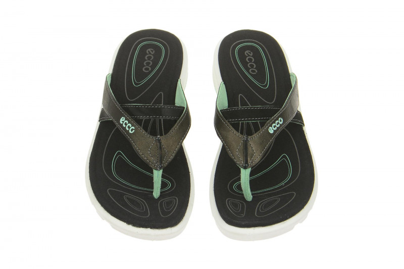 Ecco Cruise Pantolette schwarz grau - 841653 51052