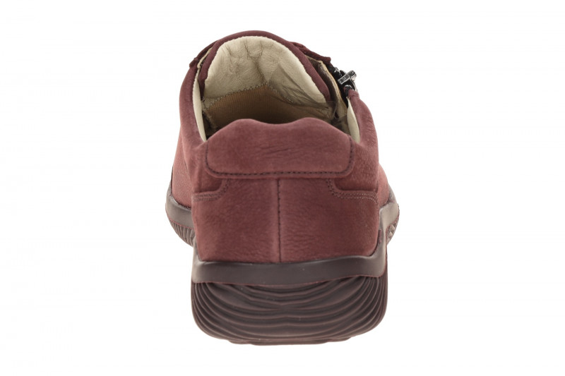 Waldläufer Roya Schuhe dunkelrot Nubuck K-Weite