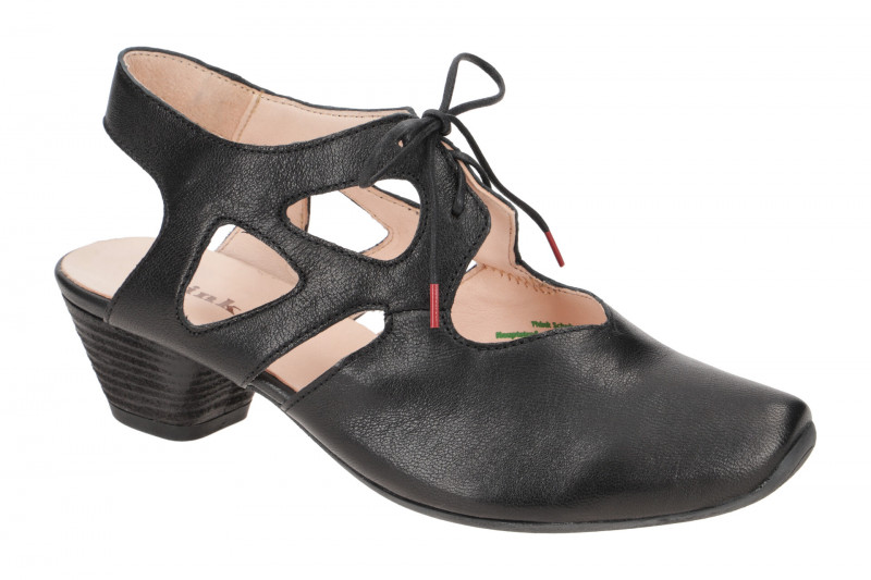Think Aida Sling Schnür Pumps schwarz 726
