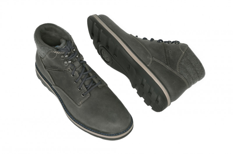 Clarks Malvern Ridge Stiefelette in dunkelgrau 20356554