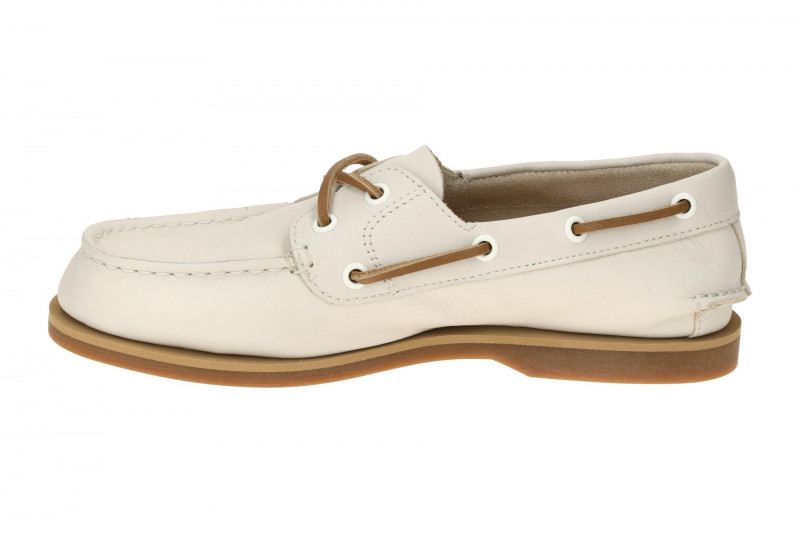 Timberland Classic Boat Schuhe weiß natural Damen Bootsschuhe