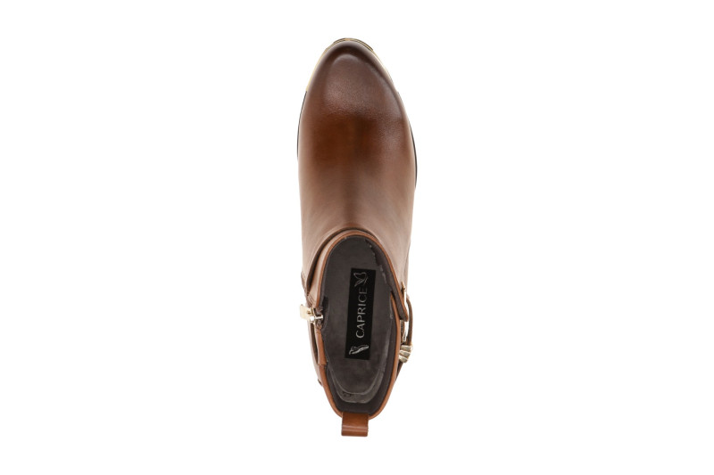 Caprice Stiefelette Ankle Boots braun Schnalle 25307