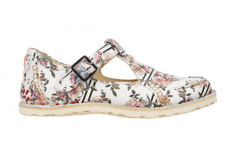 Eject Sony3Deal Schuhe weiß bunte Blumen 10077