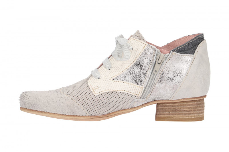 Charme Schuhe grau weiß kombi 0906G