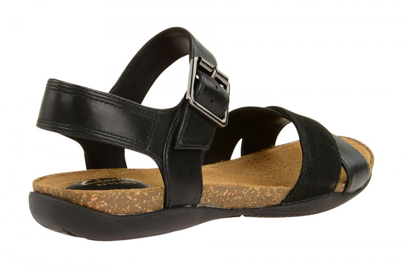 Clarks Autumn Air Sandale schwarz 26123789 4