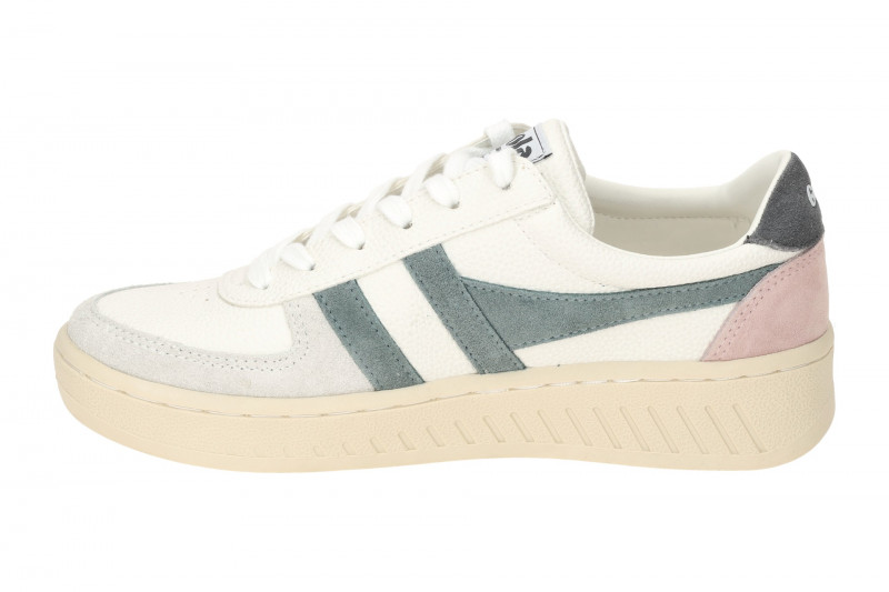 Gola Grandslam Trident Schuhe Sneakers weiß grün CLA415