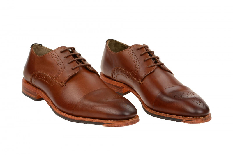 Gordon & Bros Mirco Schuhe braun cognac Blake S160369