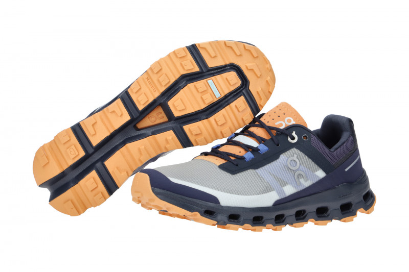 On CloudVista Schuhe blau orange Sneakers 64.98592