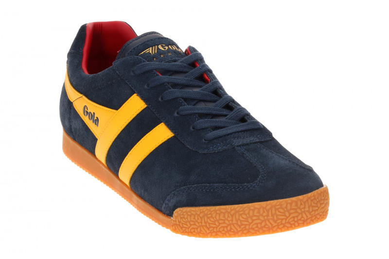 Gola Harrier Sneakers Schuhe blau gelb Herren CMA192