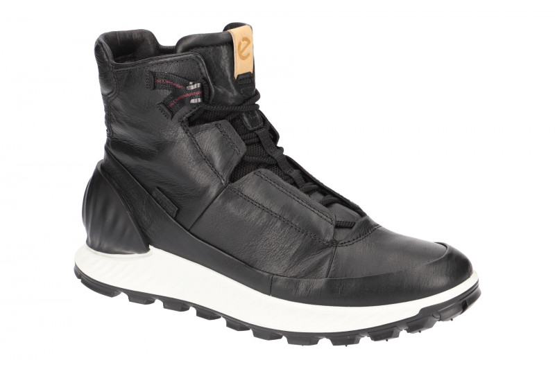 Ecco ExoStrike Stiefel schwarz weiß
