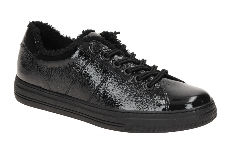 Paul Green Winter Schuhe Sneaker schwarz Warmfutter 5445