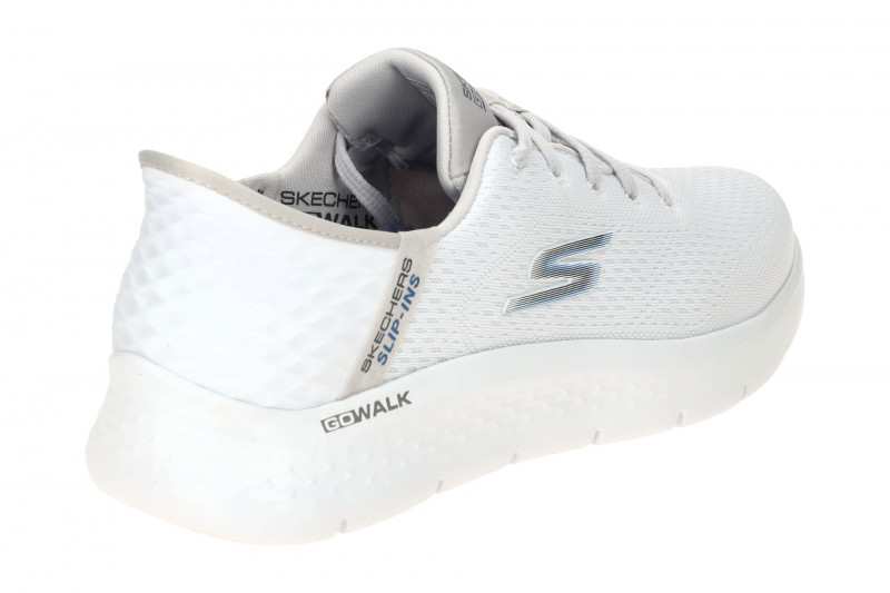 Skechers Go Walk Flex Schuhe weiß SLIP-INs 216505