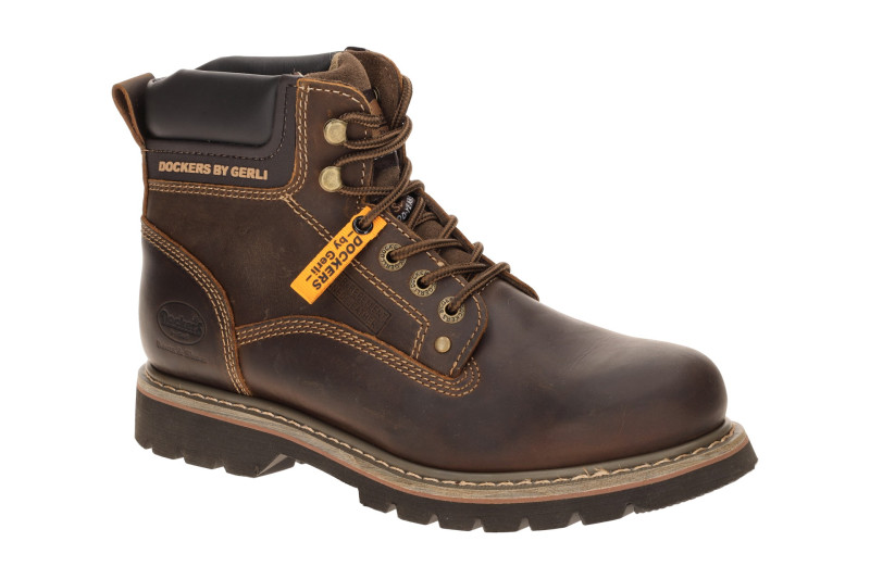 Dockers Schuhe Stiefelette Boots braun Herren 23DA004