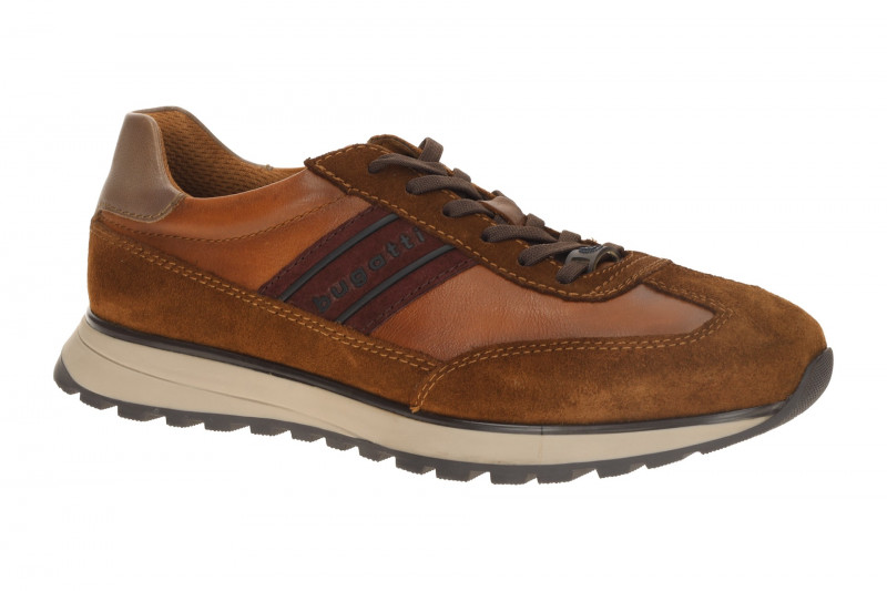 bugatti Schuhe Sneakers braun cognac AWC03