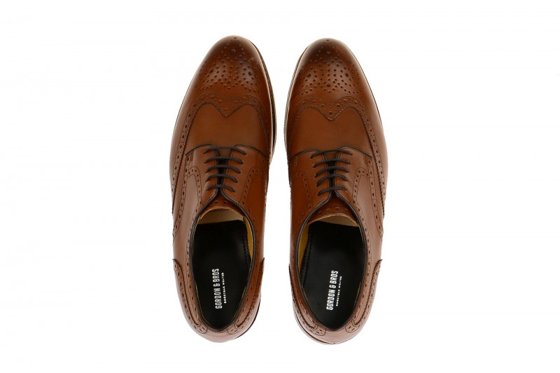 Gordon Bros Schuhe Rahmengenäht Levet braun 2318-E