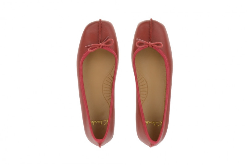 Clarks Ballerina Freckle Ice rot 20352933 4