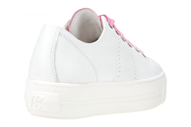 Paul Green Sneaker Schuhe weiß rosa 5247