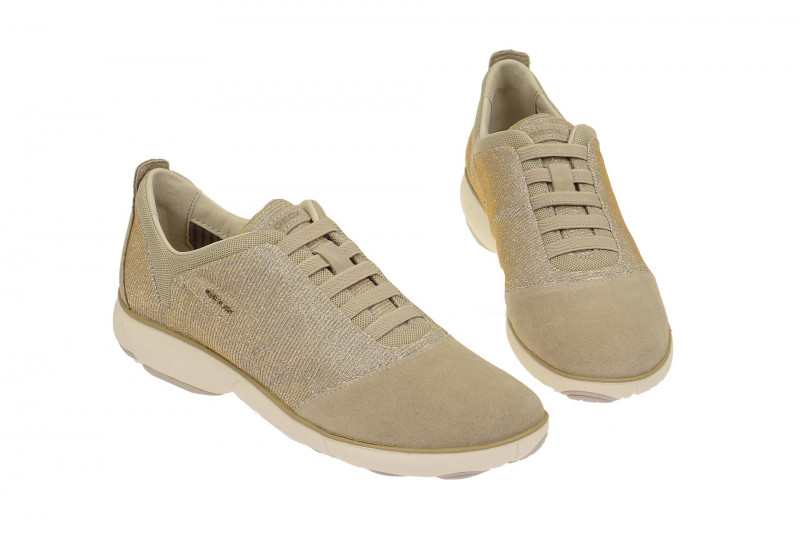 Geox Nebula Schuhe beige Glitter