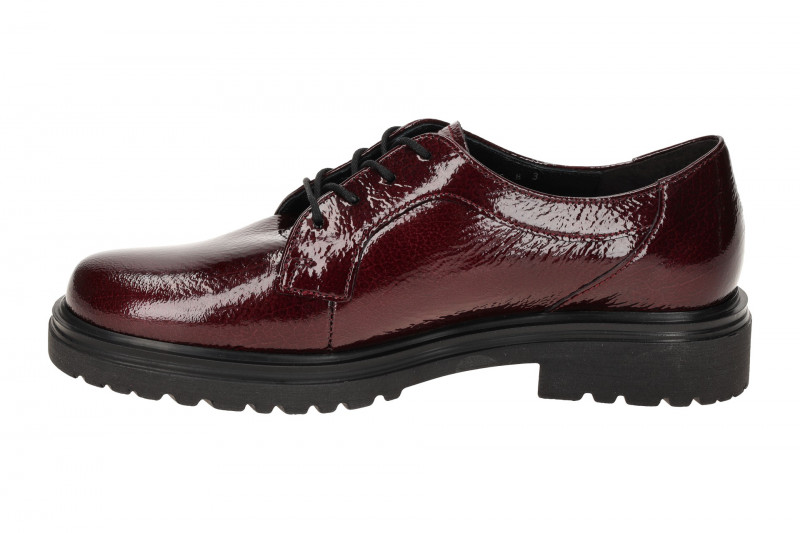 Gabor Davos Schuhe rot burgund Effekt Lack 52.555.88