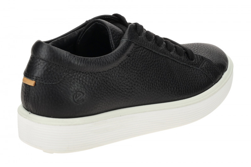 Ecco Soft 60 Schuhe Sneakers schwarz weiß Damen 219203