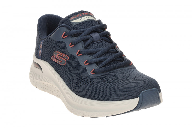 Skechers Arch Fit Herren Schuhe blau navy Slip Ins 232712