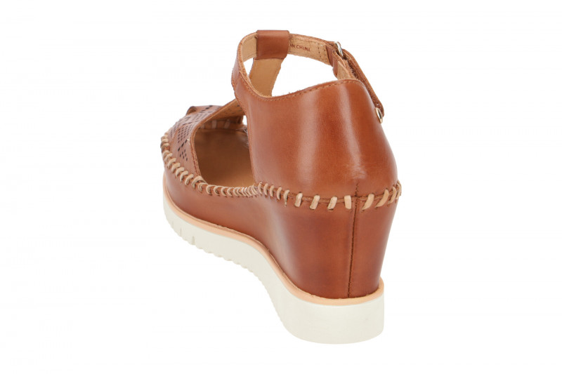 Pikolinos Aguadulce T-Steg Keil Sandale braun W3Z-1991